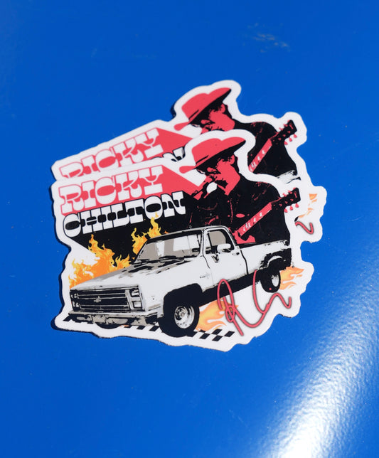 Ricky's Racing Sticker