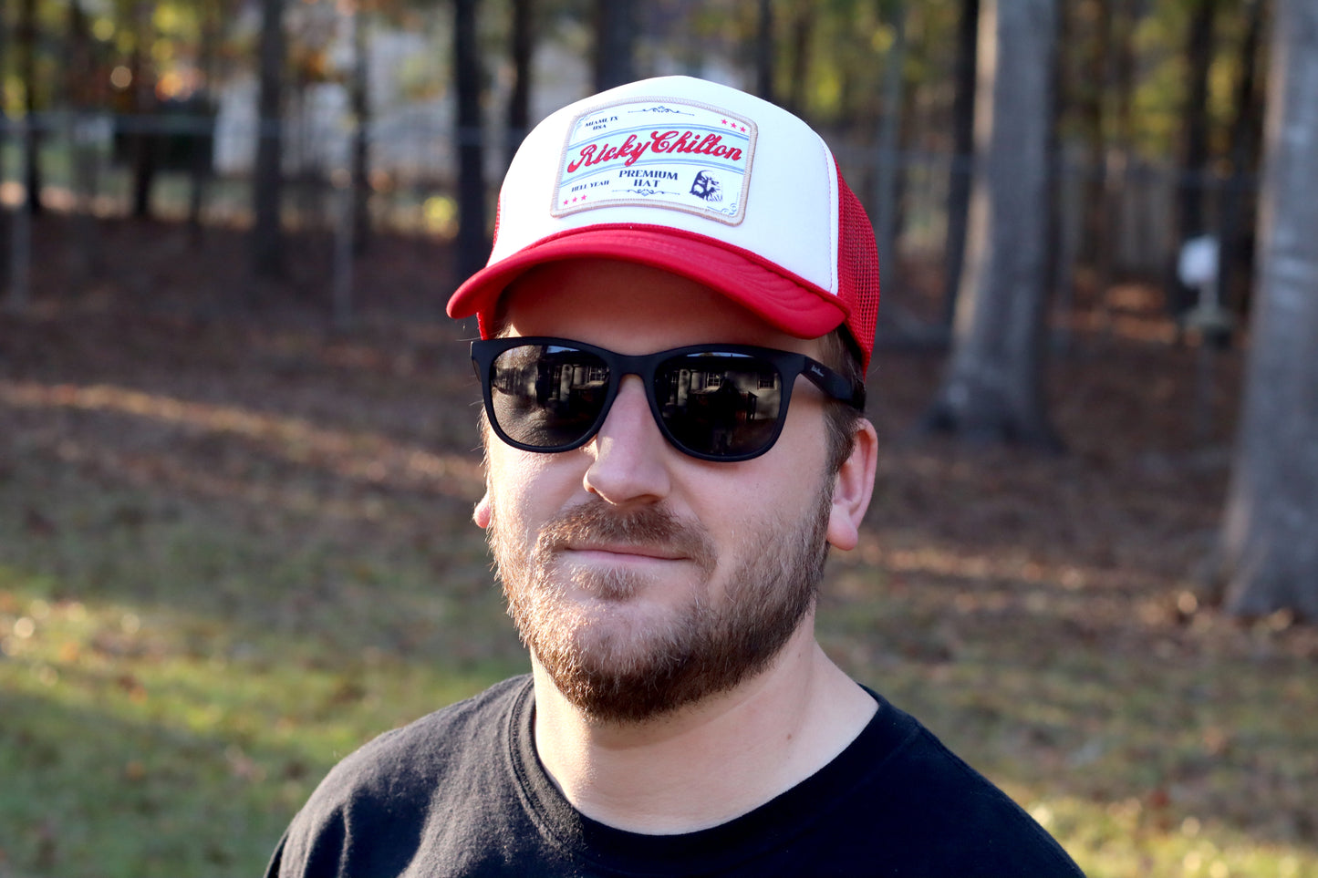 RICKY CHILTON PREMIUM HAT PATCH TRUCKER HAT