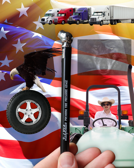 RICKY CHILTON PREMIUM TIRE PRESSURE GUAGE